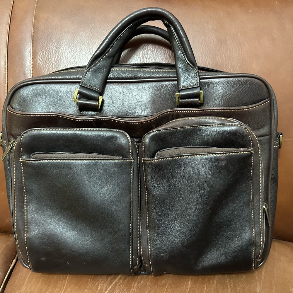 Wilson leather suitcase NEW
